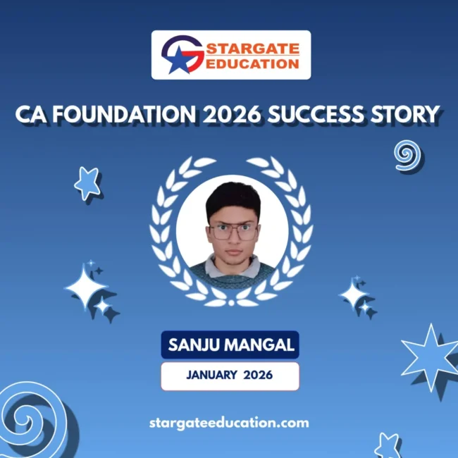CA Foundation 2026 Result_SANJU-MANGAL