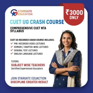 CUET UG Crash Course 2026 Complete Recorded Batch (Google Drive and Pen Drive)